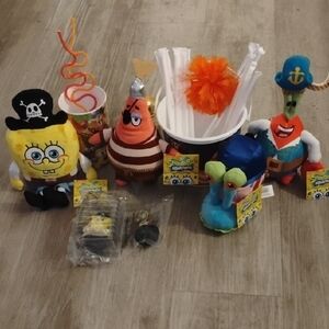 AMC SpongeBob SquarePants Movie Plush Toy Giftset🎁